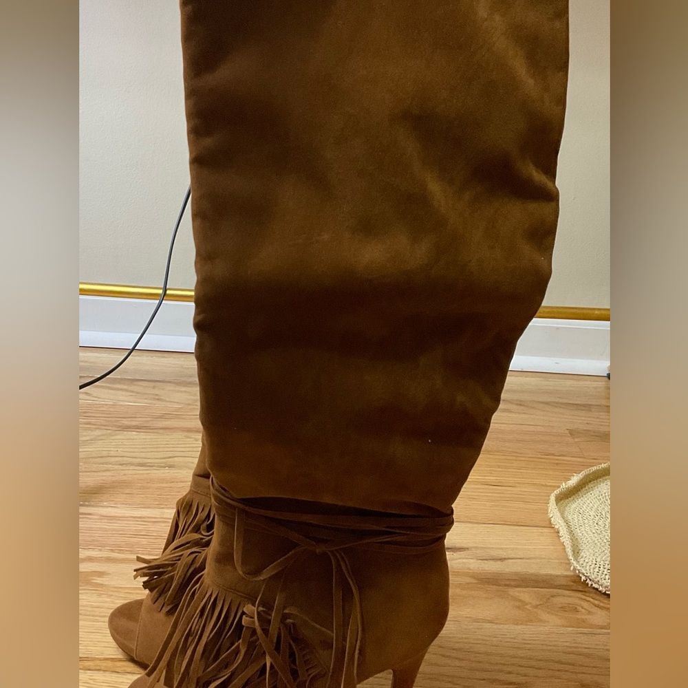 Shoe Dazzle, size 8, Brown